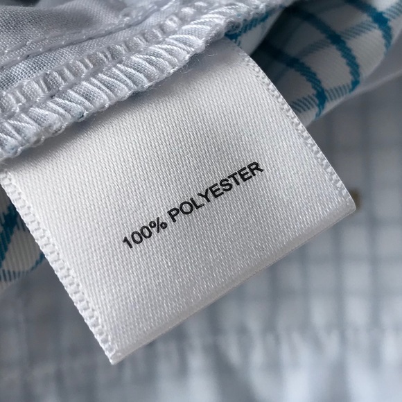 Peter Millar Teal Plaid Wicking Golf Shorts *S5 - Picture 5 of 8